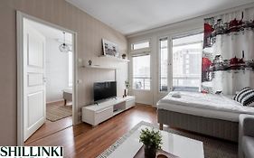 Homelike 1Br With Free Parking, Sauna & Balcony